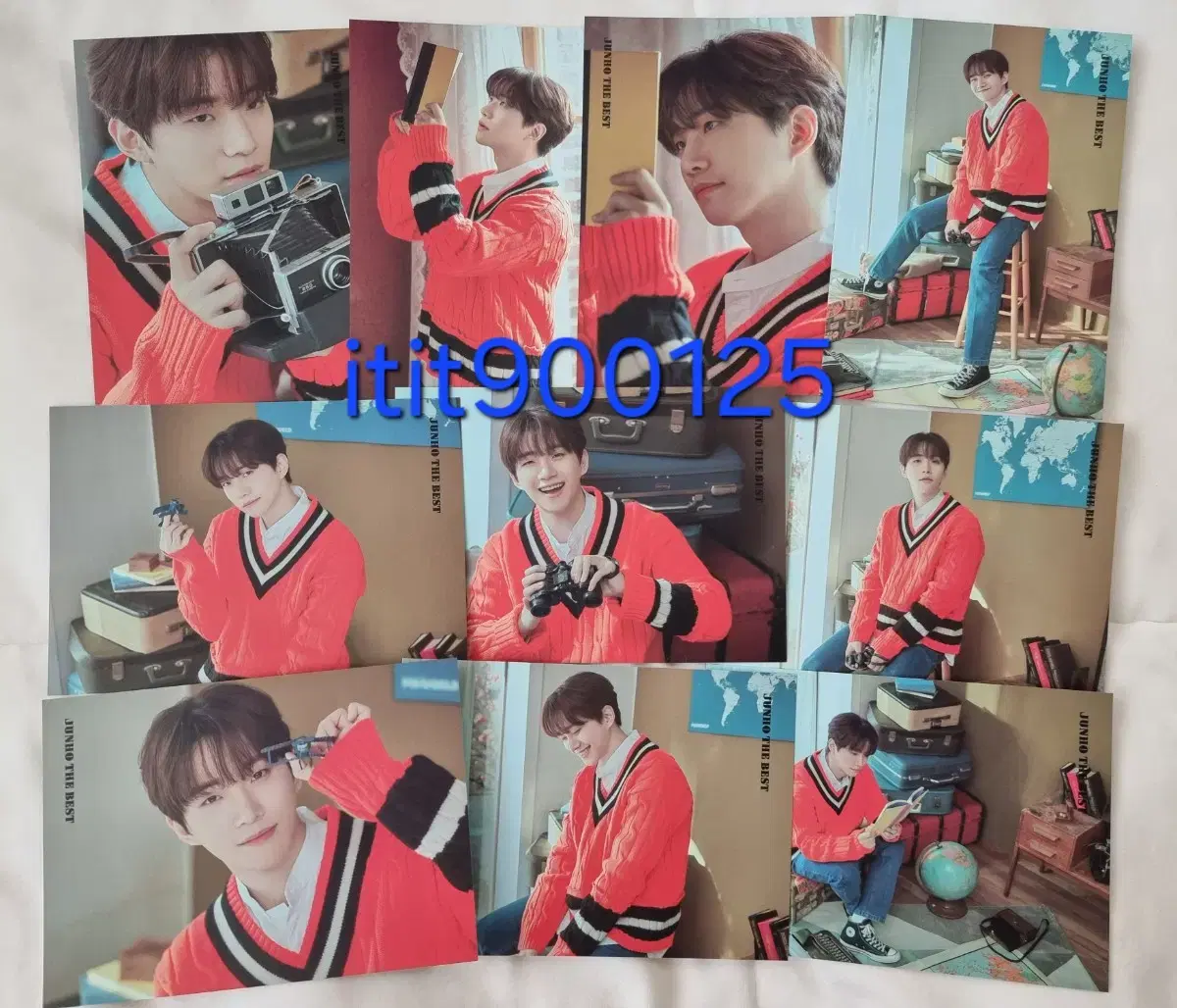 2PM junho junderbae tc 10 sheets in bulk