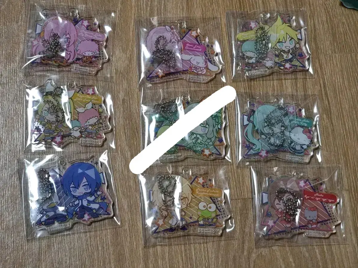 Sell) Psycheka San Rio Collaboration acrylic keyring Wondershow Bussing