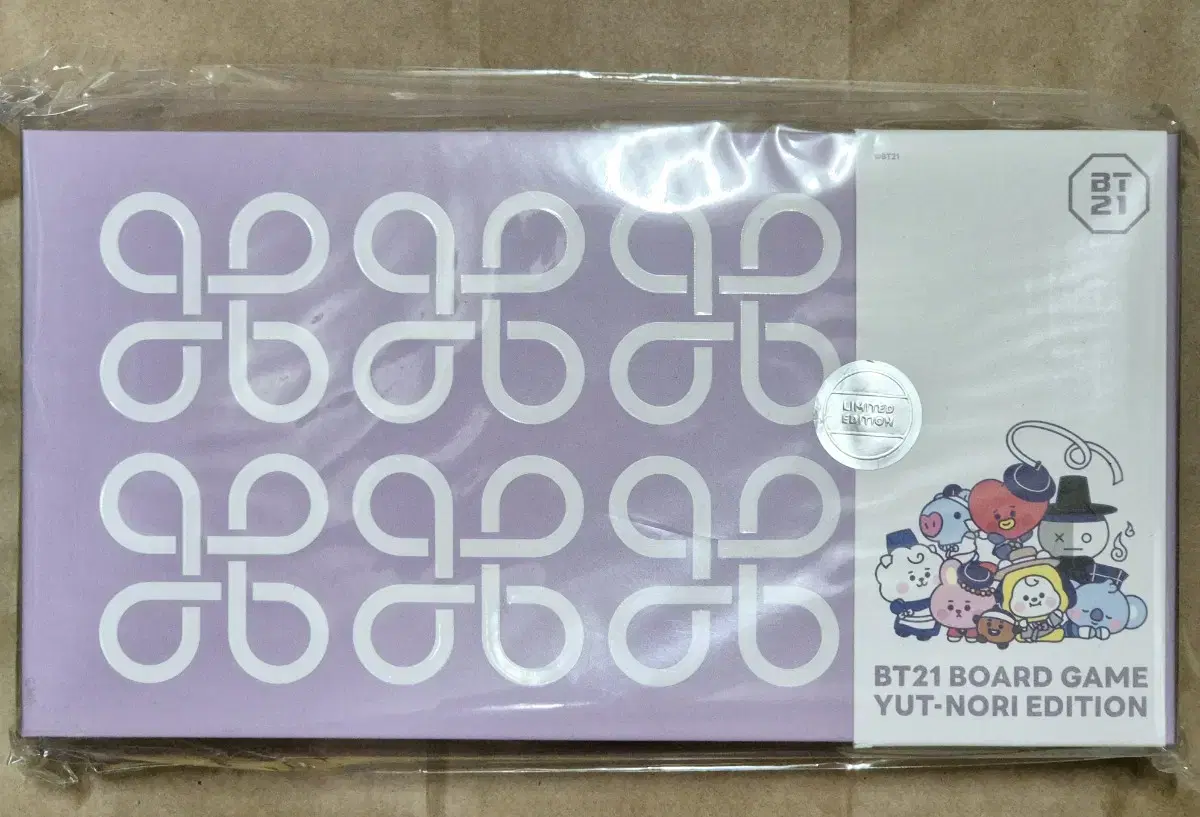 Unsealed, New) BT21 BABY Board Game Playing Set