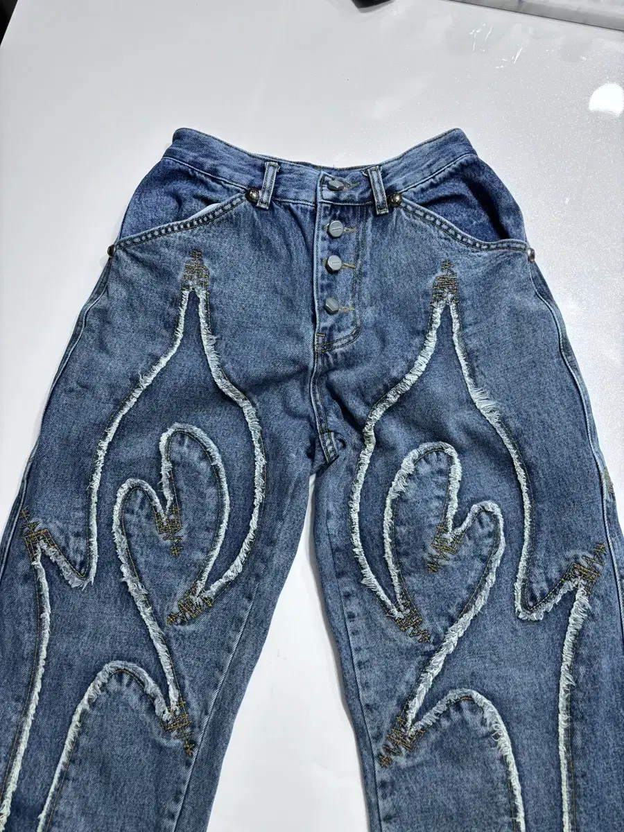FrogClub Tribal Pants, size 1 (+mending)