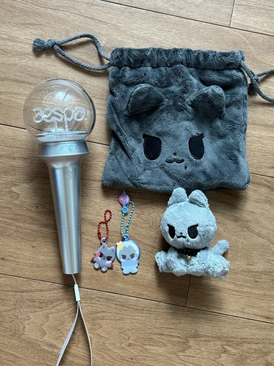 aespa lightstick karina set chimangi pow