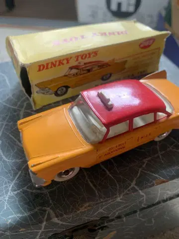 DINKYTOYS265PLYMOUTHUSATaxi 플리머스 USA 택시