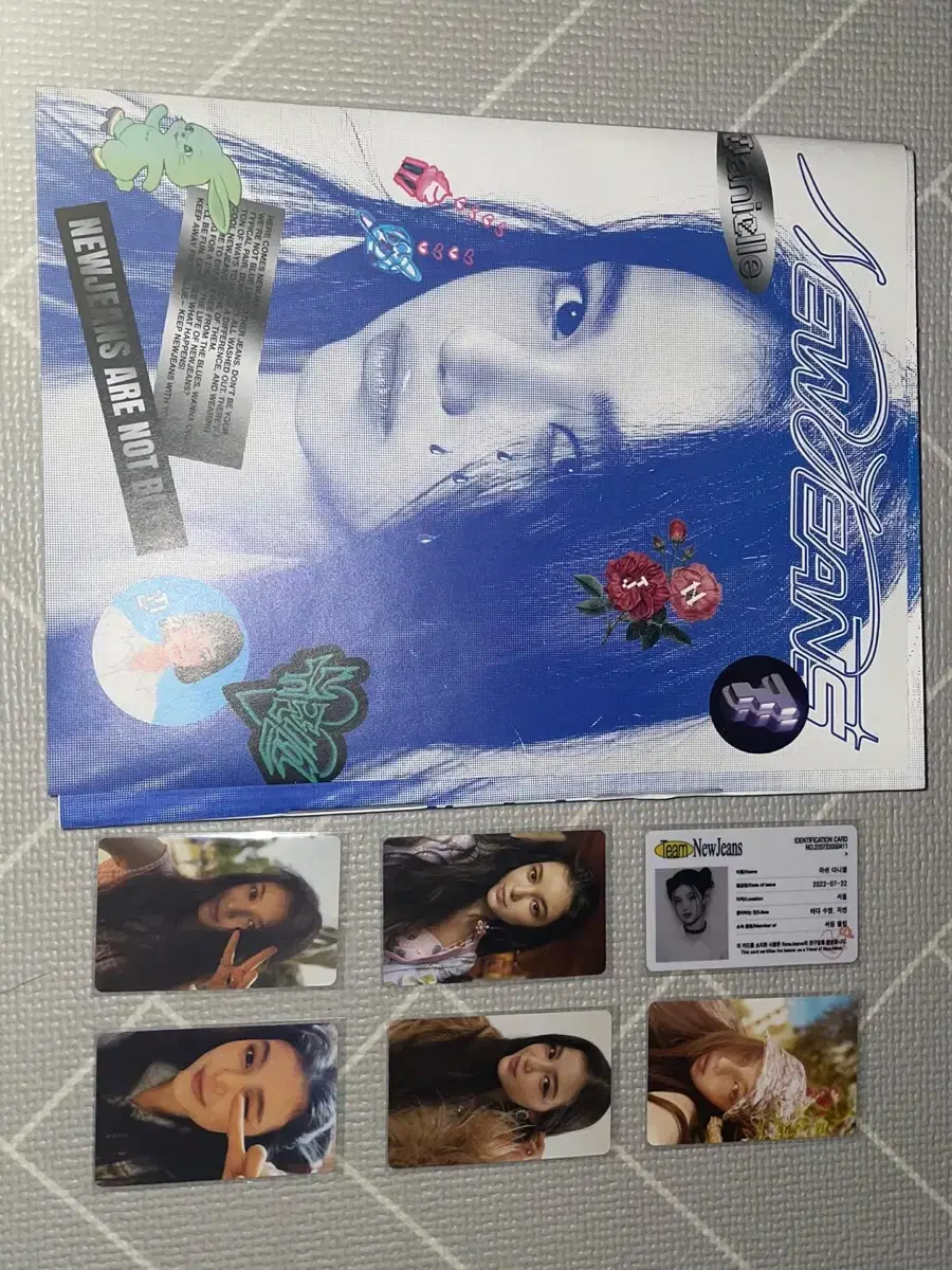 New Jeans danielle bloo book unsealed album wts.