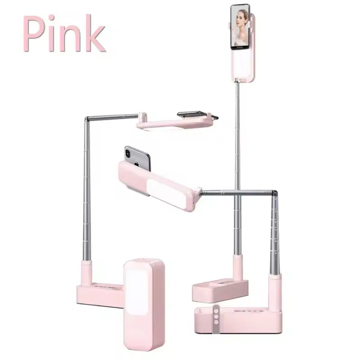 Pink tripod