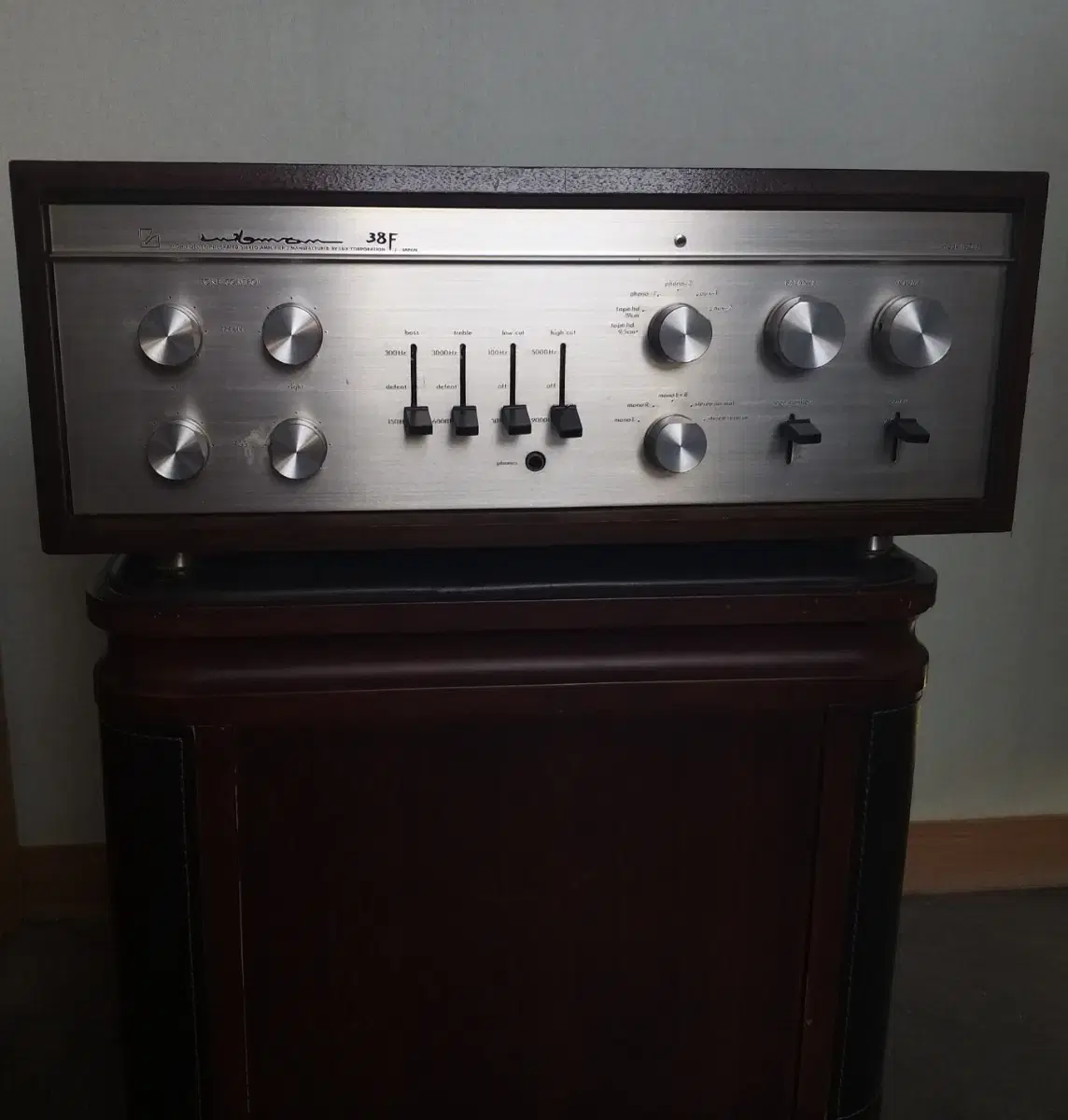 LUXMAN SQ 38FD 진공관 프리엠프