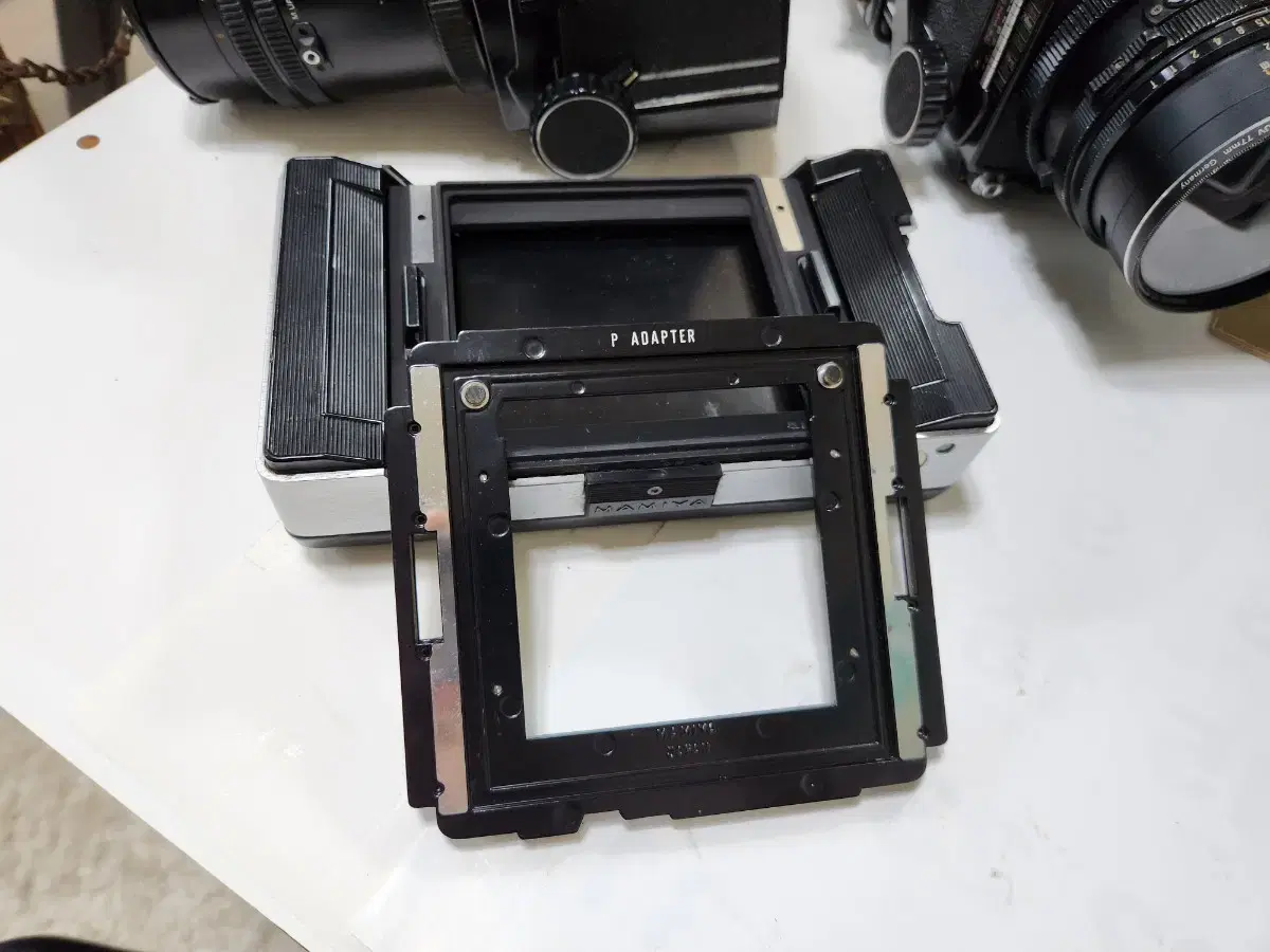 Mamiya RB67 마미야카메라를 위한 포라로이드 백과 P 아답타 세트