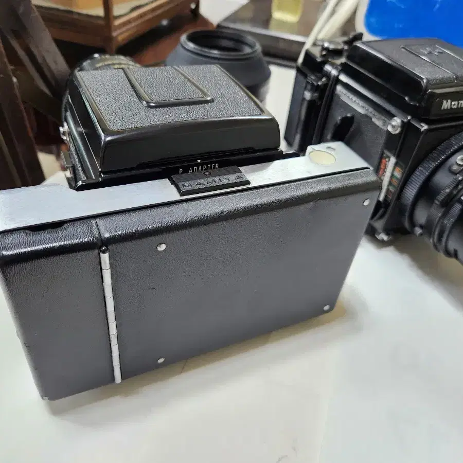 Mamiya RB67 마미야카메라를 위한 포라로이드 백과 P 아답타 세트