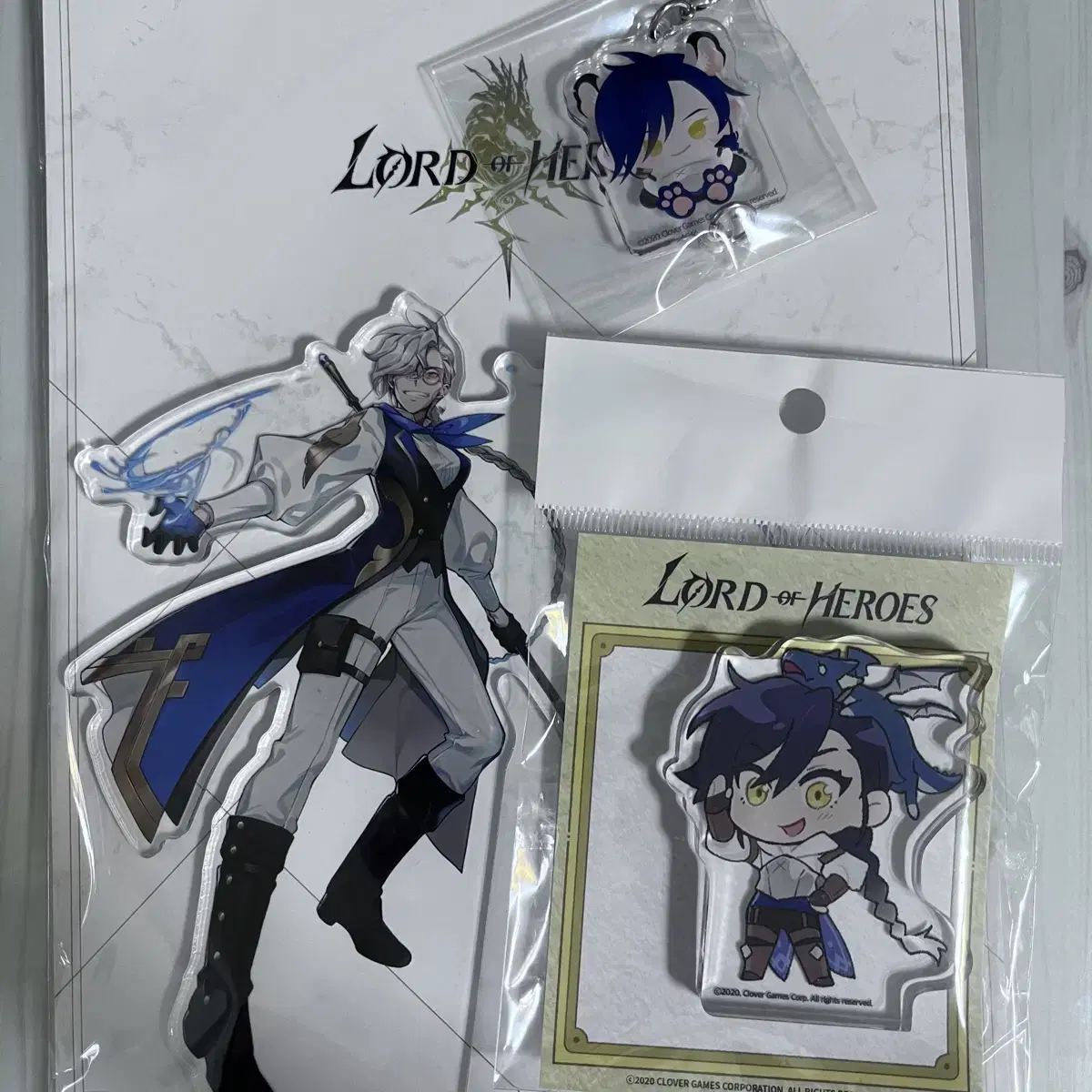 Lords of Heroes (Valorant) Helga acrylic Stand, Keychain, Korotto