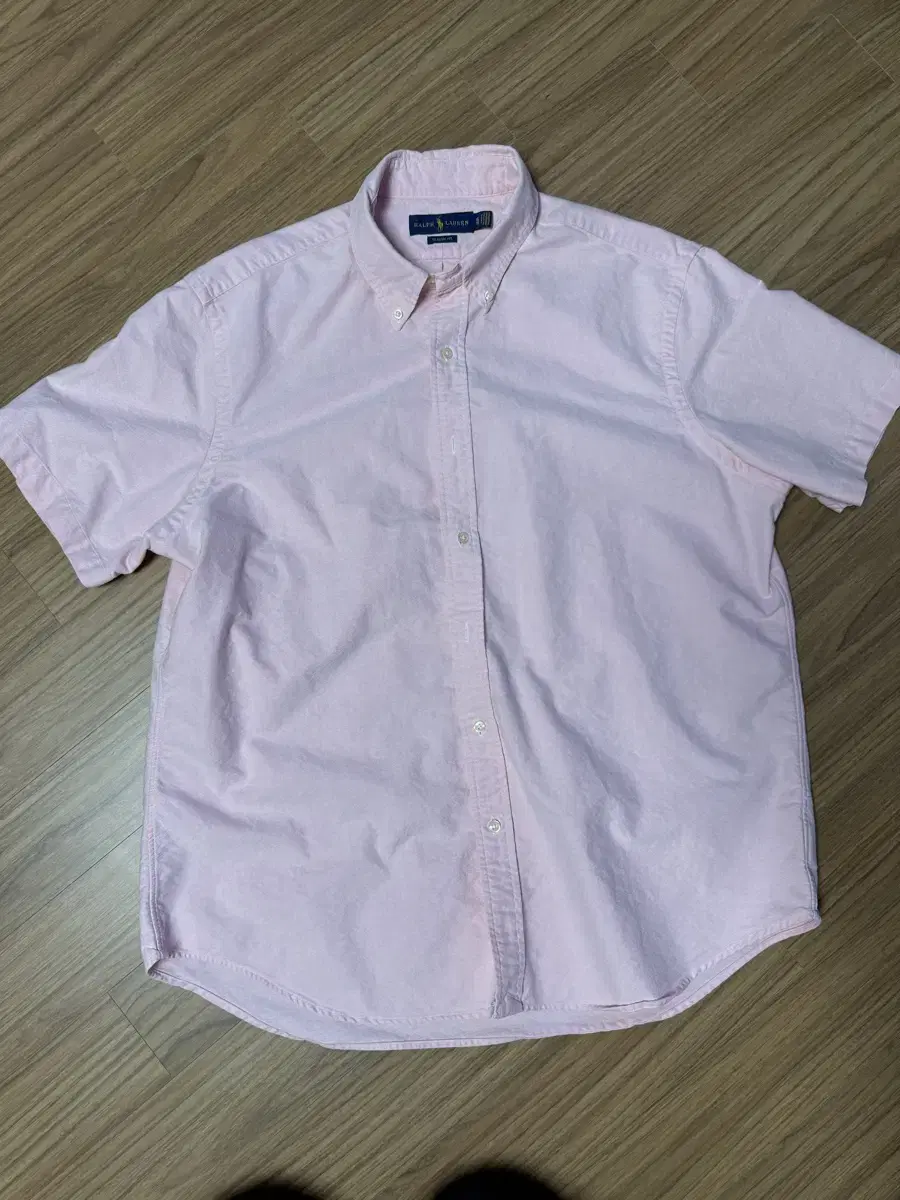 [XL] Polo Ralph Lauren Pink Oxford Beanfill Shirt