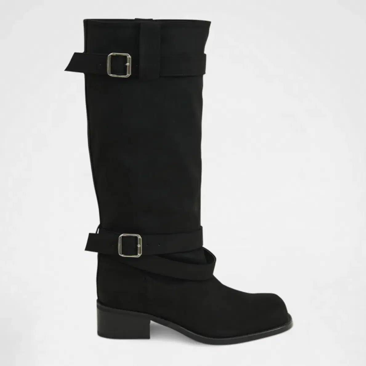 KHIHO 기호 부츠 235 BELTED SLOUCHY BOOTS