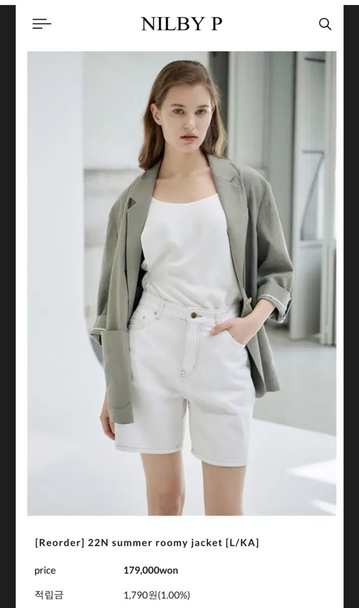 Nilvaipi Lumi Linen Jacket