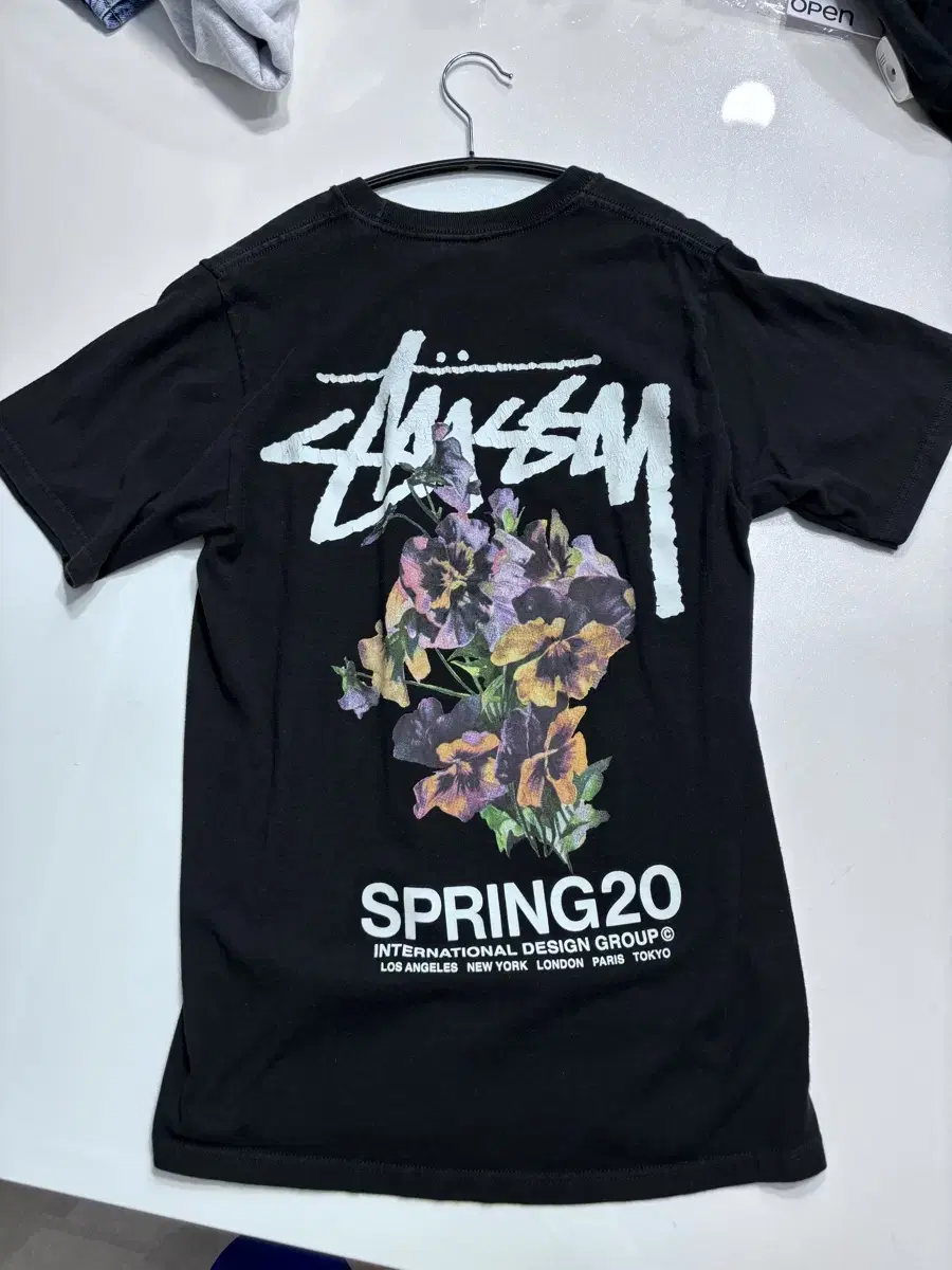 [S] Stussy Bouquet T-shirt spring20