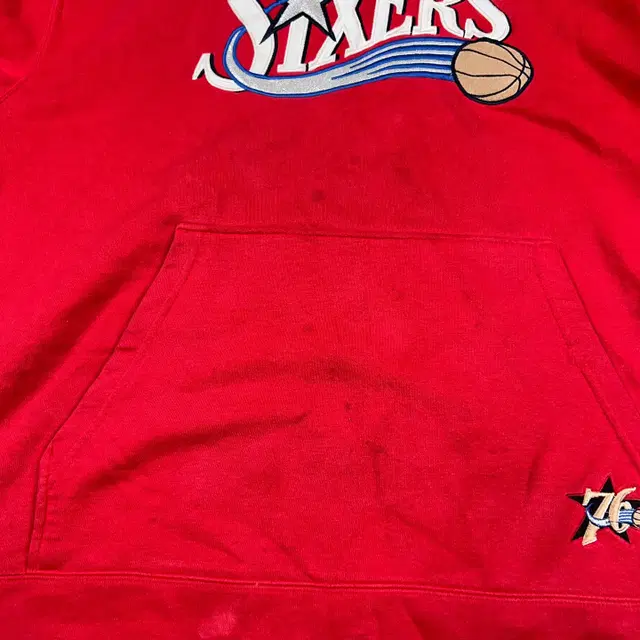 00's 나이키 NBA 필라델피아 세븐티식서스 후드 티 (110)