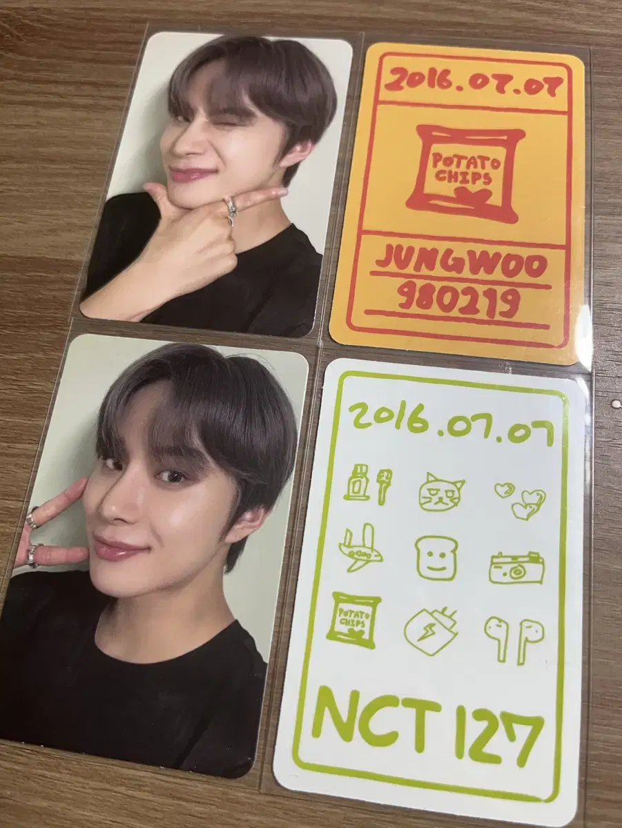 NCT 127 7th Anniversary Lucky Card Jungwoo