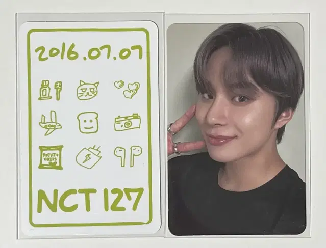 NCT 127 7주년 럭키카드 정우