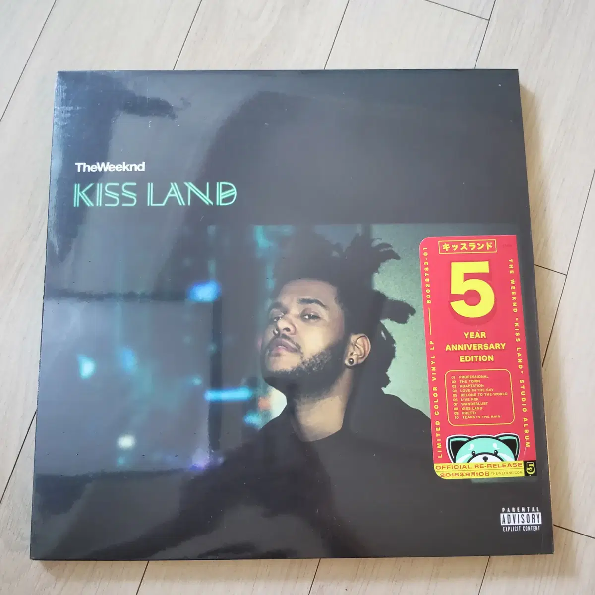 The Weeknd 위켄드 Kiss Land 5주년 기념 한정반 LP