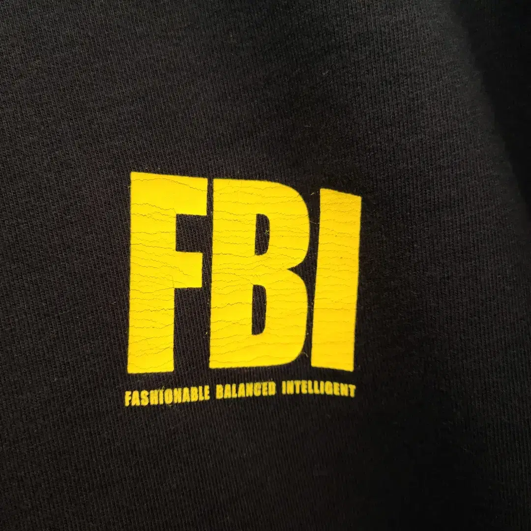 발렌시아가 리버시블 FBI 타이거 프린트 남성 블랙