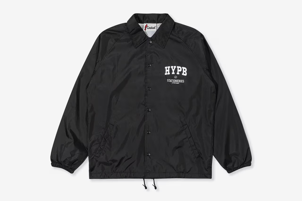 Hip Beast X Fragment HYPB Coach Jacket Black