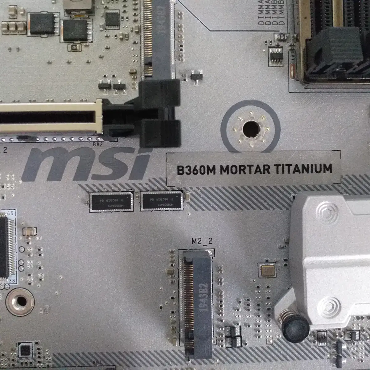 MSI B360M TITANUM보드/8,9세대지원