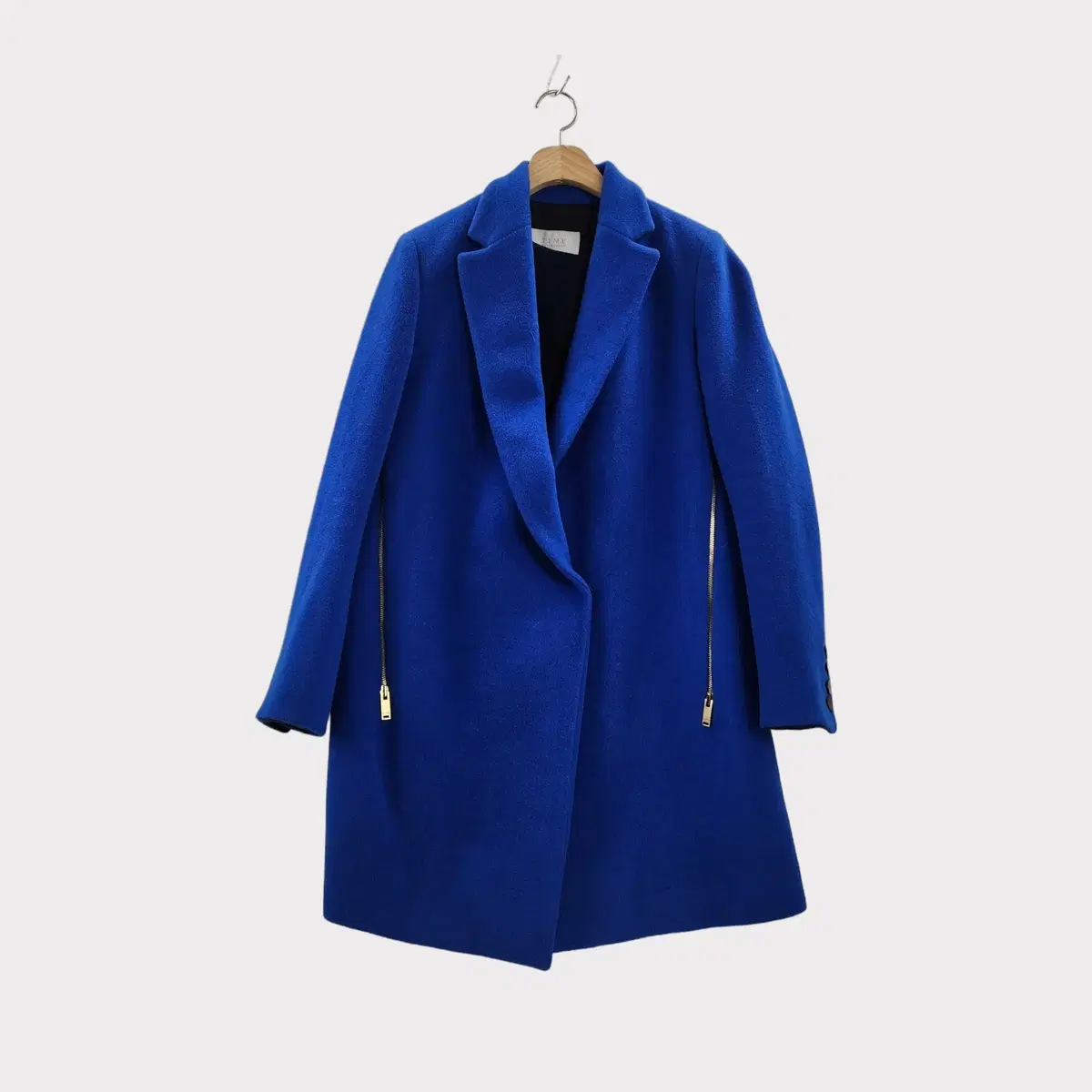 [55] TIME Genuine Women's Angora Cashmere Coat