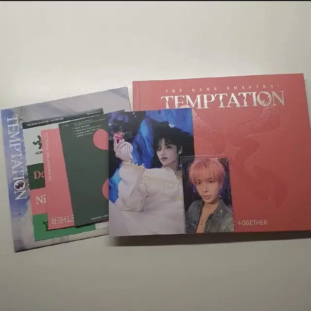 가격내림)투바투 투모로우바이투게더 이름의 장:TEMPTATION TION