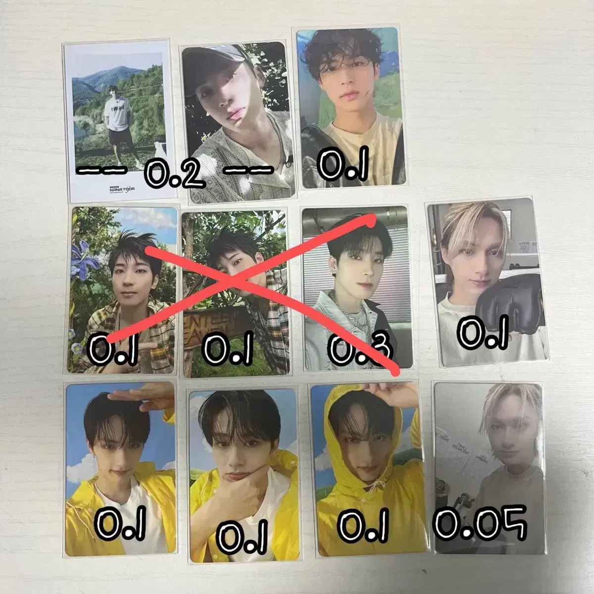 Additional Sources] seventeen Photocard photocard bulk individual jun wonwoo mingyu nayeon tour