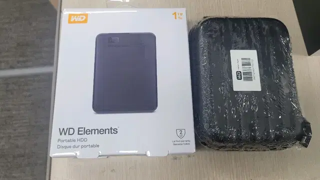 WD 1TB 외장하드HDD Elements 새제품