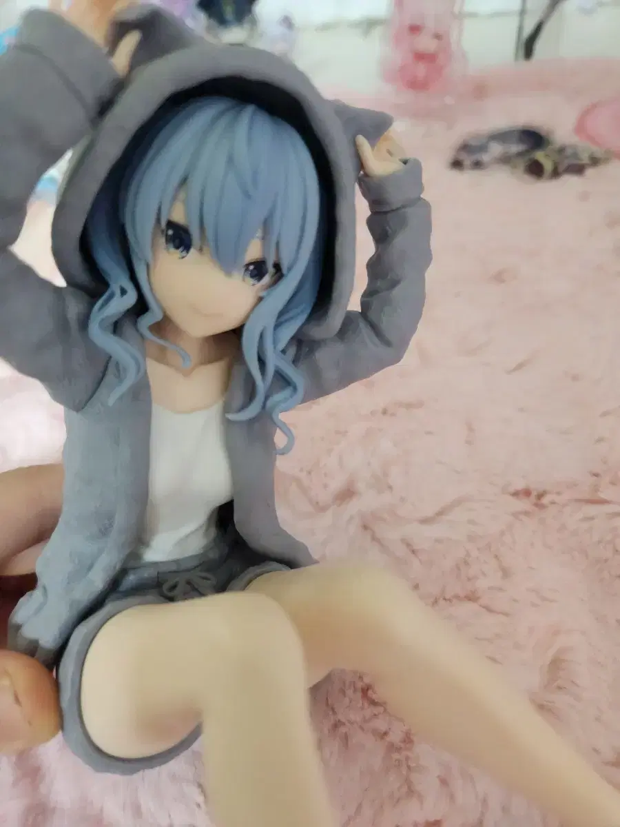 (Box O) HoloLive Hoshimachi Suisei Relax Time Cat Pajamas Figure