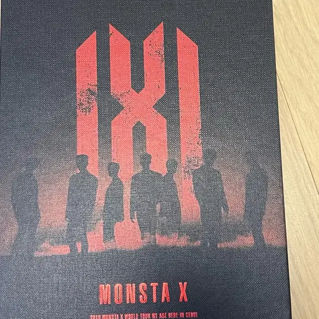 (풀구성) 2019 몬스타엑스 위아히어 콘서트 dvd