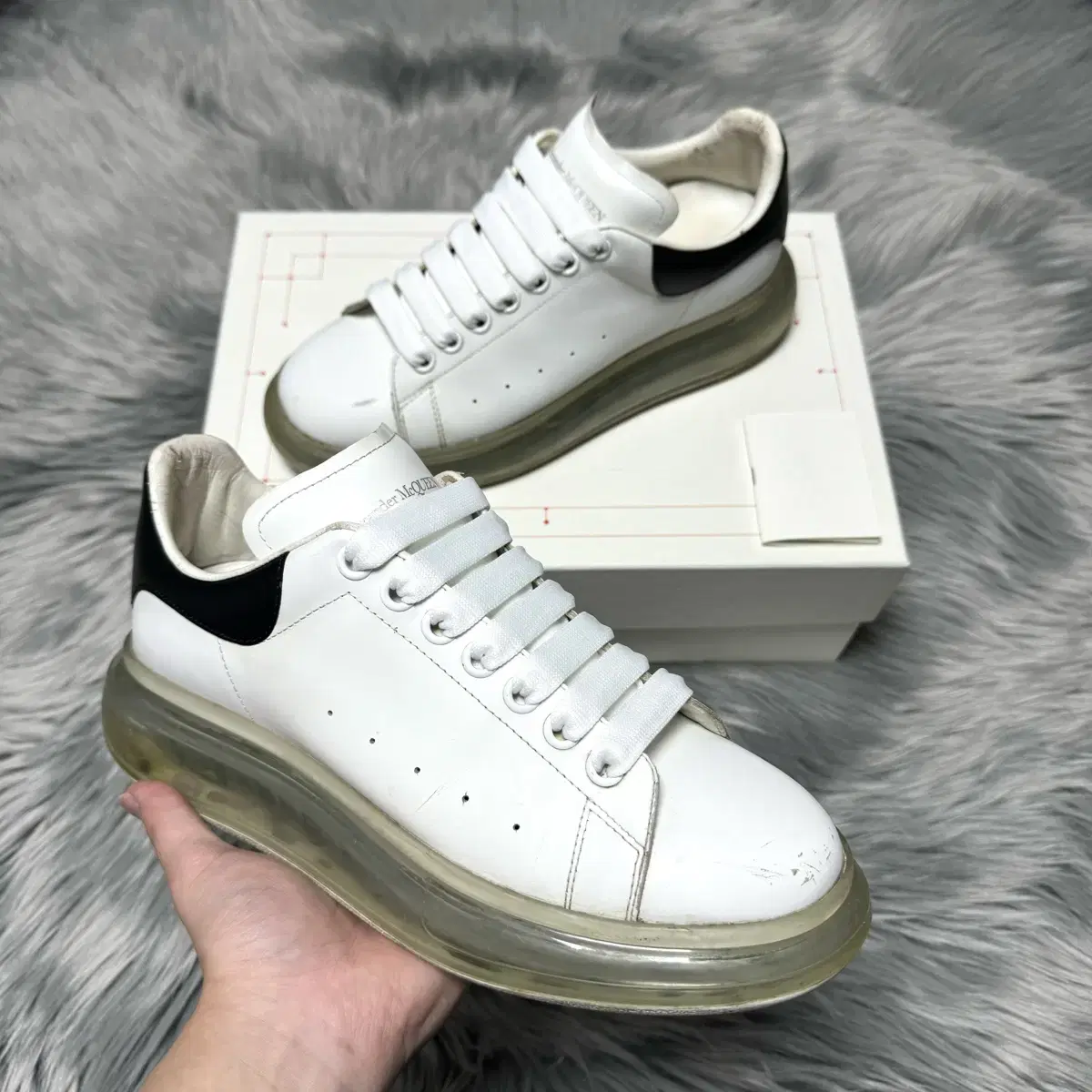 [EU41, 265] Alexander McQueen AirSole Sneakers