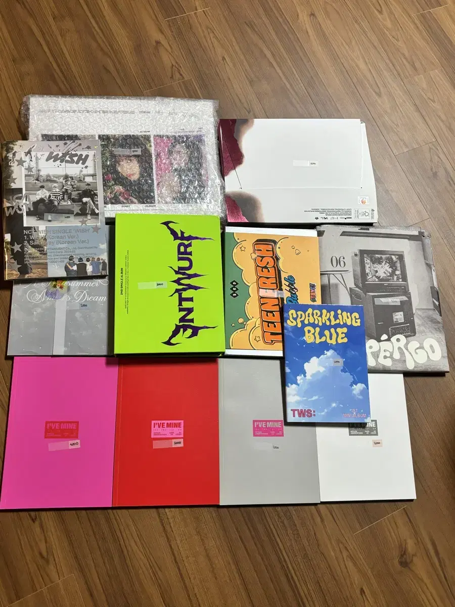 Bulk unsealed idol albums