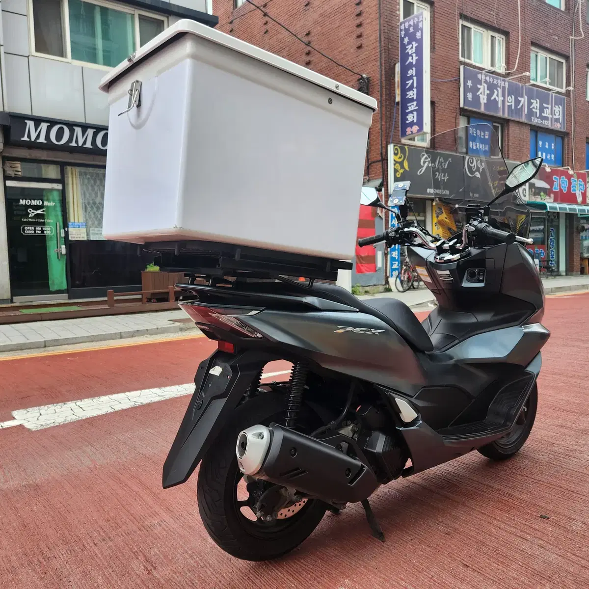 L-상품화완료 ) pcx125 22년식 2만km대 ABS 모델 배달셋팅