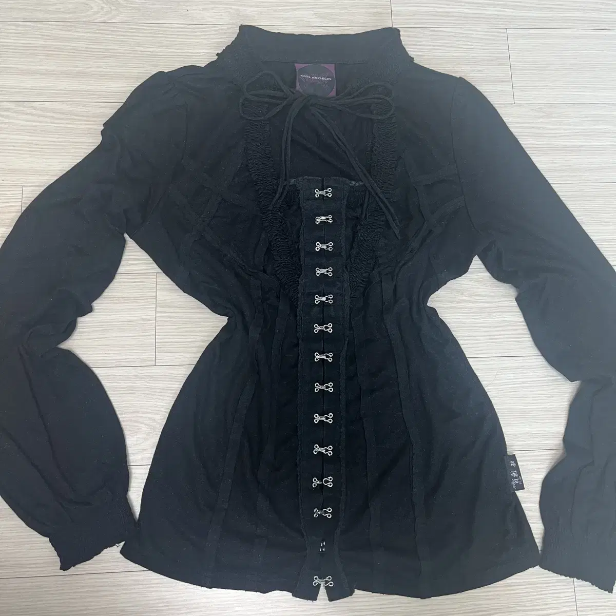 ㅌ오즈온 ozz on corset sleeve 고스로리갸루긱시크고스펑