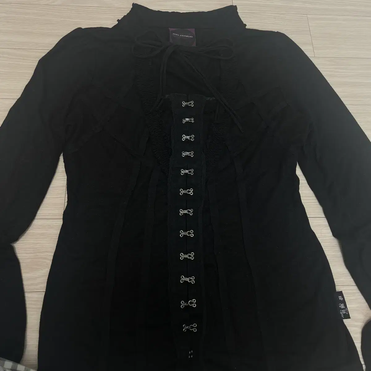 ㅌ오즈온 ozz on corset sleeve 고스로리갸루긱시크고스펑