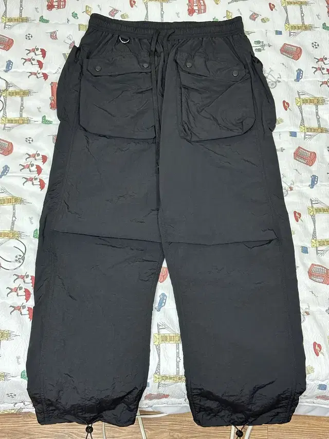 엑스트라오디너리 UTILITY 1 NYLON PANTS BLACK(L)