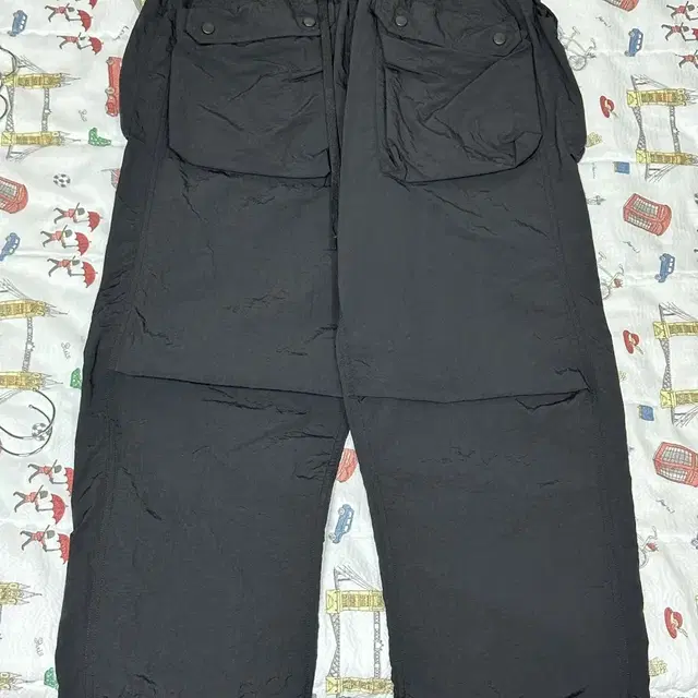 엑스트라오디너리 UTILITY 1 NYLON PANTS BLACK(L)