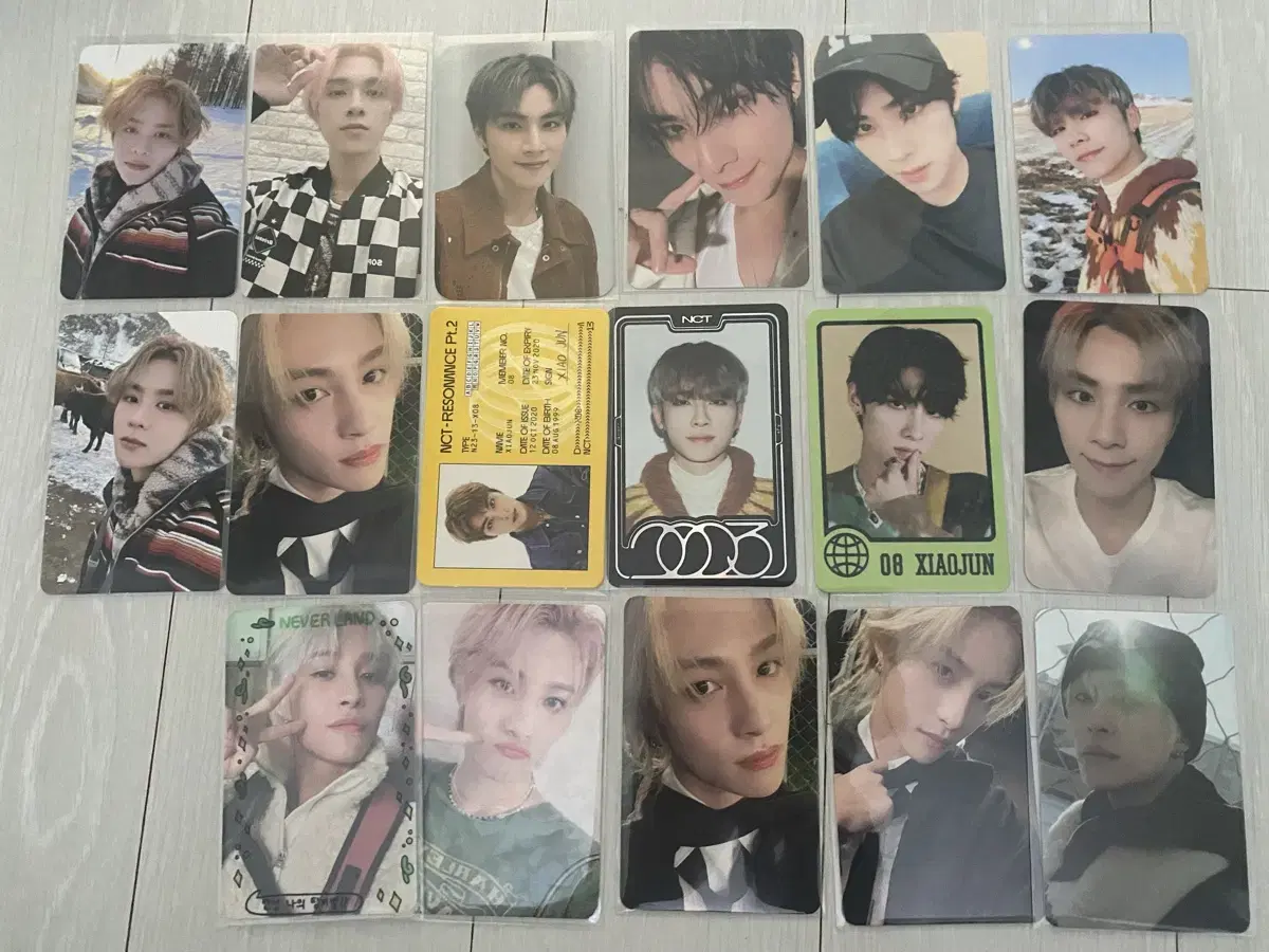 NCT WayV Way V Photocard bulk wts kun xiaojun yangyang Hendery