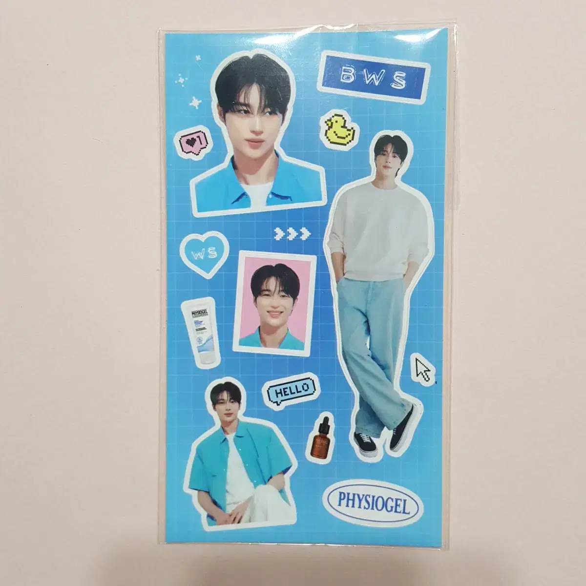 Byun Wooseok Physiogel Photography sticker New