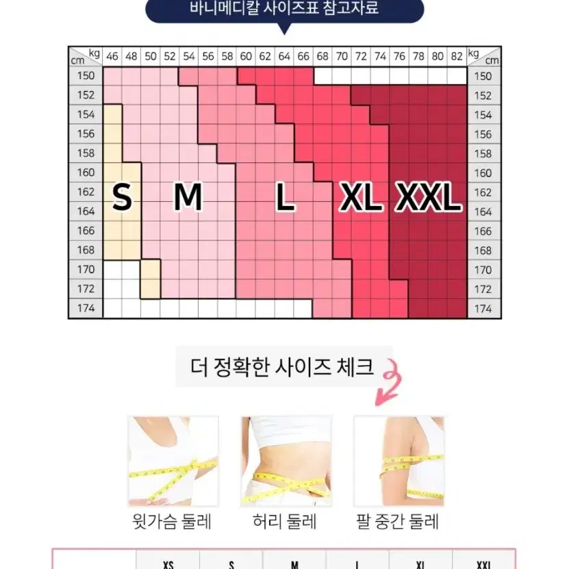 압박복 보정 속옷 XL (새상품)