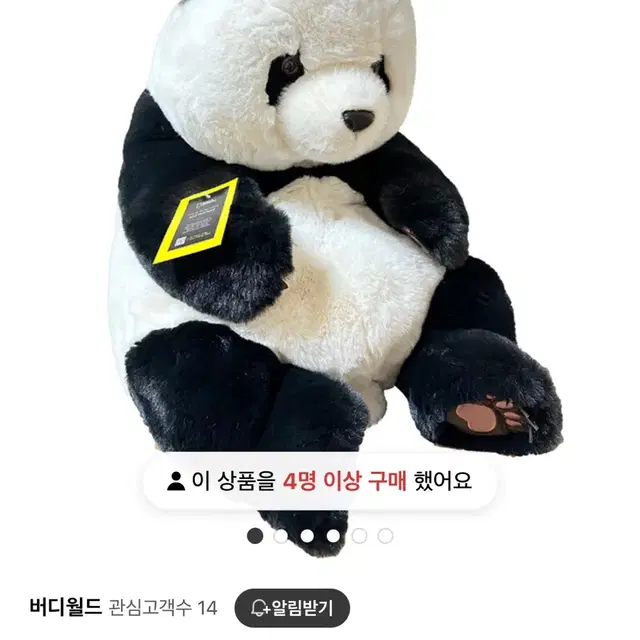 삽니다)내셔널지오그래픽 자이언트 판다 인형