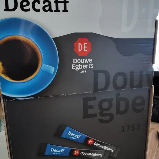 Douwe Egberts 도위에그버츠 디카페인 스틱커피 200개