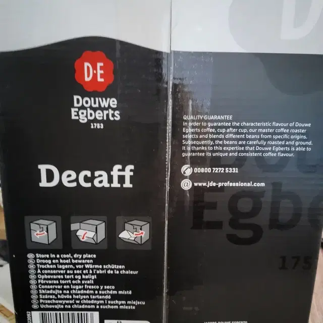 Douwe Egberts 도위에그버츠 디카페인 스틱커피 200개