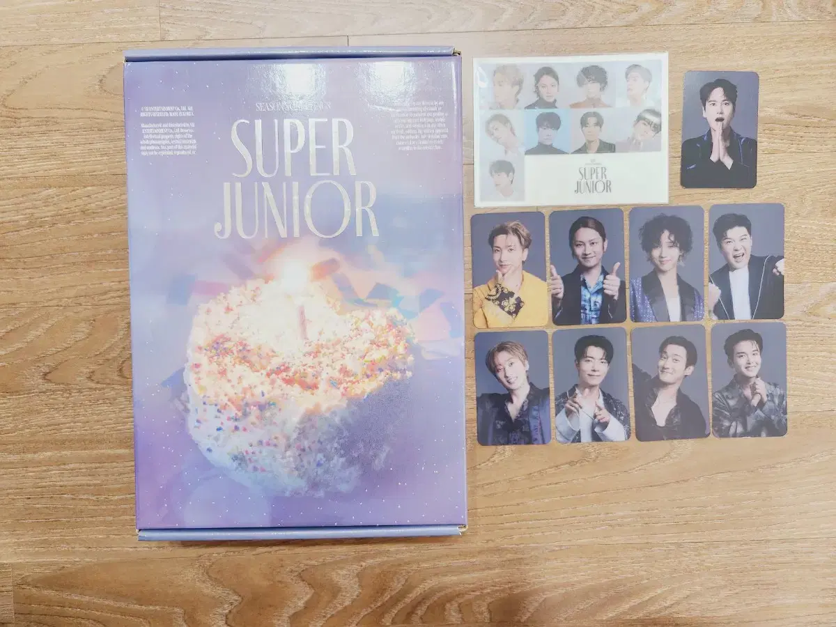 Super Juniors Shu Ju 2023 season's greetings to sell