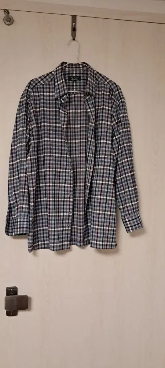 (105)Countess Mara Men's Long Sleeve Check Southern Shirt