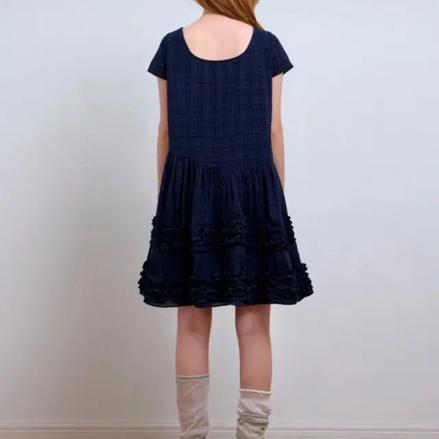 Cheom 첨 2-Way Ruffled Ribbon Dress 원피스