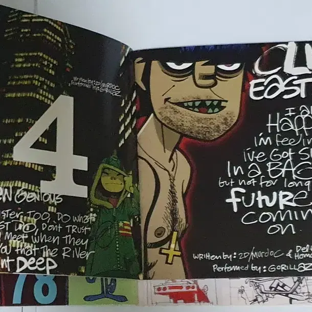 고릴라즈 Gorillaz 디지팩 앨범 시디 CD 블러