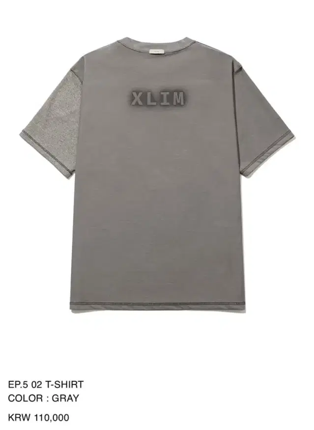 Xlim ep.5 02 T-SHIRT (3) gray