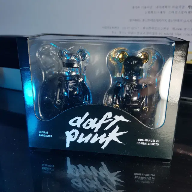 Daft Punk 다프트 펑크 랜덤 액세스 메모리 베어브릭 100% 세트