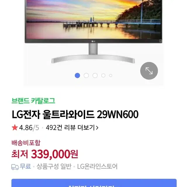 LG 울트라와이드 29WN600