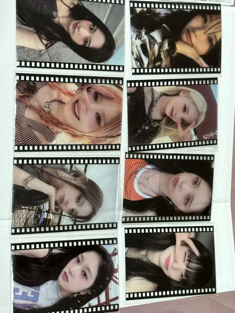 Fromis 9 Supersonic Film sold as a photocard set